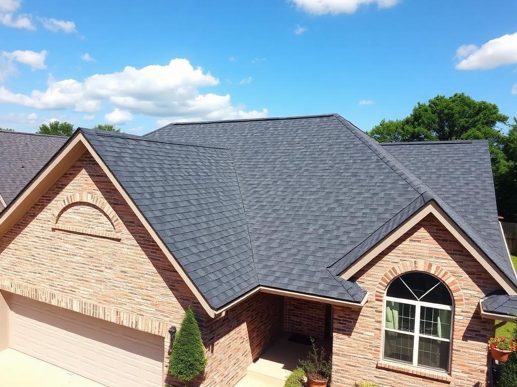 Hail damage replacement — Round Rock — after
